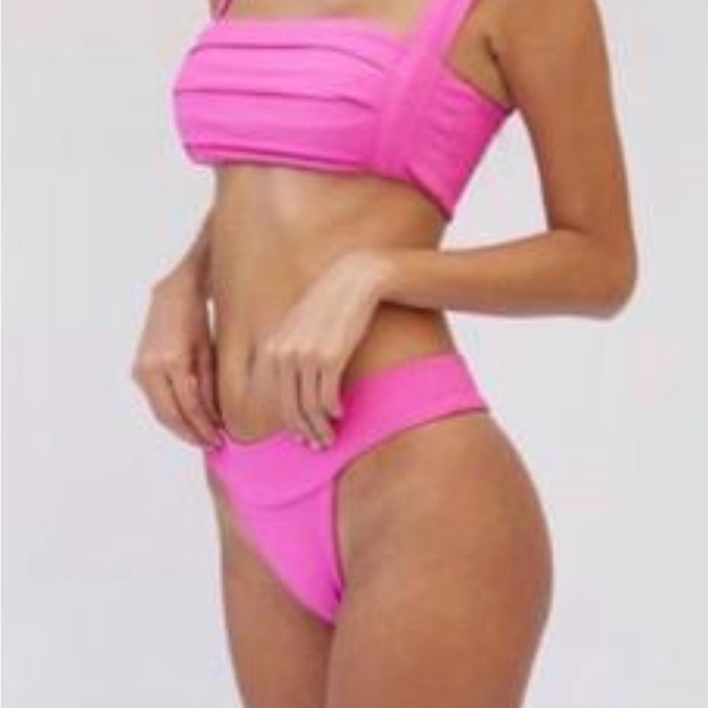 Celine Vibrant Pink Bikini Set